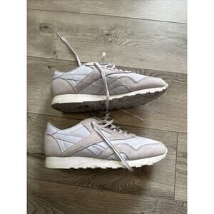 Womens US Size 8 1/2 Reebok Classic Lavender Glitter‎ Sneakers 1Y3001